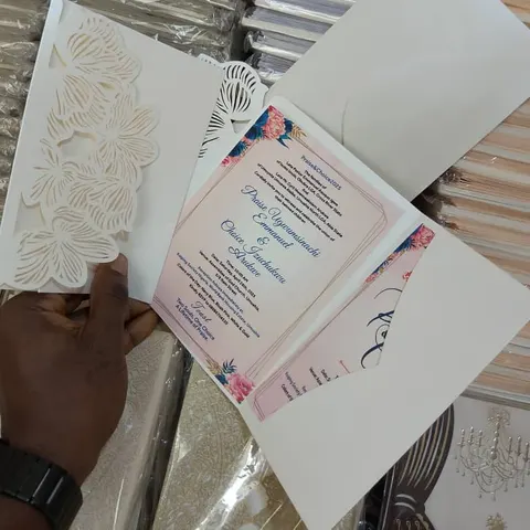 Blazers Wedding Card